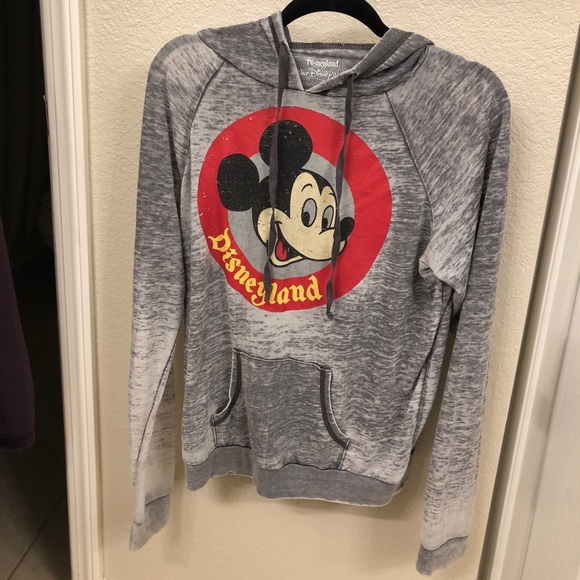 Women’s Gray Authentic Disneyland hoodie Sz M - Picture 2 of 8